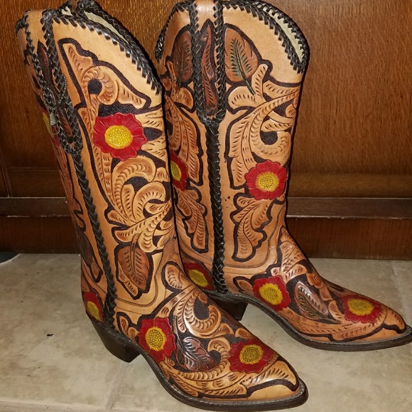 Handmade western boots - Picture 1 of 1